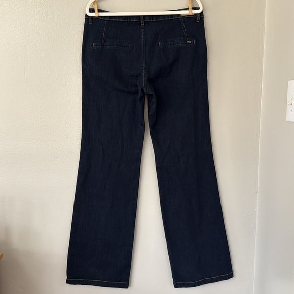 Mango “ Simone “ Trouser Jeans - Dark Wash - Picture 5 of 7